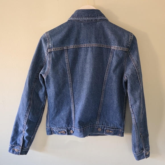 Levi's Premium S Coastal Cowgirl Country Western Ranch Blanket Line Denim Jacket - Picture 9 of 16